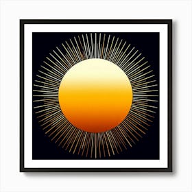 Sunburst 4 Art Print