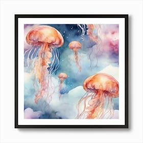 Jellyfish Dreams Art Print