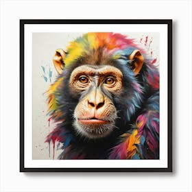 Chimpanzee PINT Art Print