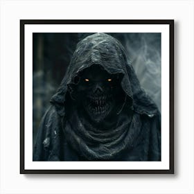 Death Watching Art Print