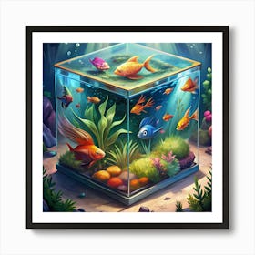 Fish Tank Art Print