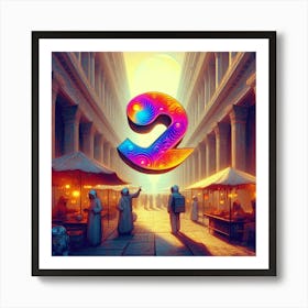 "The Greek" Epic Landscapes Collection [Risky Sigma] Art Print