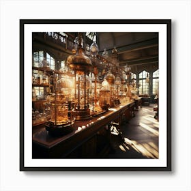 Chemistry Lab 3 Art Print