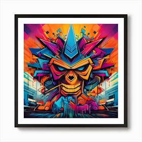 Graffiti Art 12 Art Print