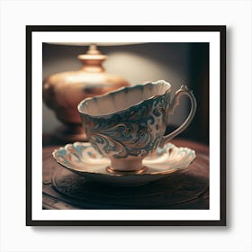 Tea Art 118 Art Print