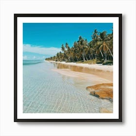 Beach - Beach Stock Videos & Royalty-Free Footage Art Print