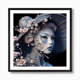 Chinese Woman 1 Art Print