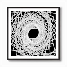 Abstract Spiral Art Print