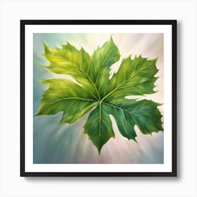 Leaf Of Life Art Print