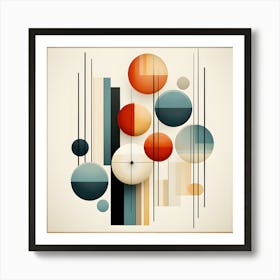 Muted Elegance A Visual Dialogue Art Print