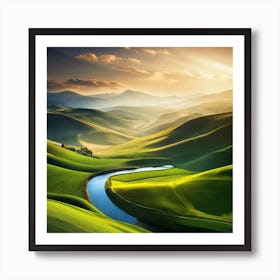 Landscape Wallpapers 25 Art Print