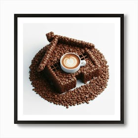 House Of Coffee Art Print