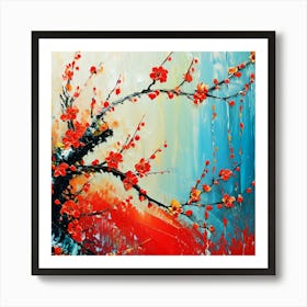 Cherry Blossoms Art Print