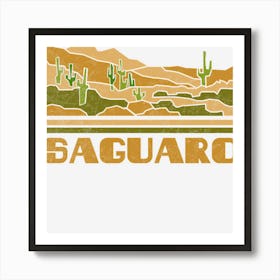 Saguaro Shirt Us National Park Gift Saguaro National Park Tee Outdoor Art Print