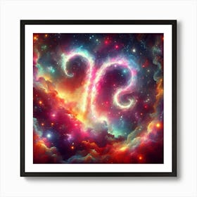 Capricorn Nebula #1 Art Print