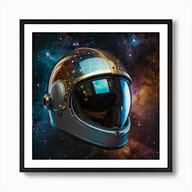 Space Helmet Art Print