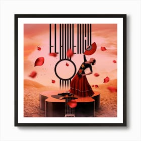 Flamenco | Dance of the Desert Rose Art Print