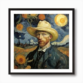 Van Gogh Sunflowers 1 Art Print