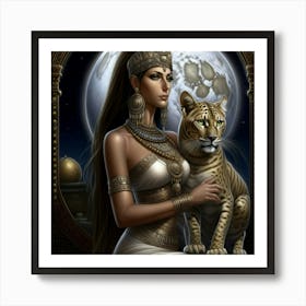 Egyptian Woman Art Print