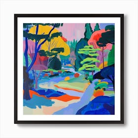 Colourful Gardens Rikugien Gardens Japan 4 Art Print