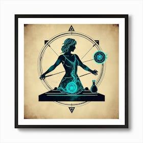 Tarot Card 1 Art Print