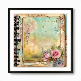 Shabbychicdreamymistpasteljunkjournalscooki2 Art Print