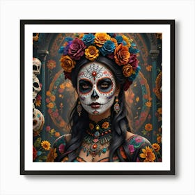 Day Of The Dead Art Print