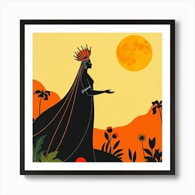 Egyptian Queen Art Print