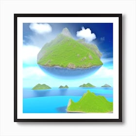Island In The Sky 10 Art Print