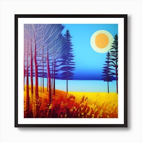 Pretty Forest Art Print