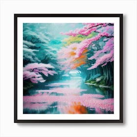 Sakura Blossoms 2 Art Print