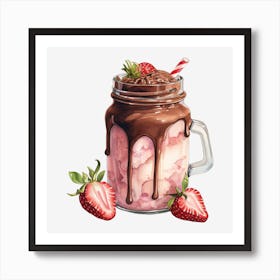 Chocolate Milkshake 1 Affiche