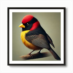 Red-Winged Blackbird 2 Art Print