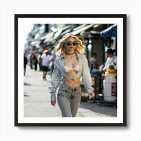 Street Style Art Print