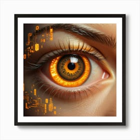 Eye Of The Future Art Print