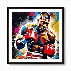Boxer - Mike Tyson Art Print