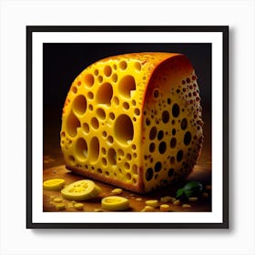 Cheese Art Print
