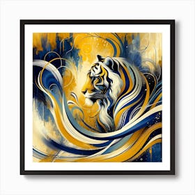 Tiger 02 Art Print