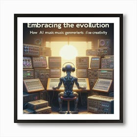 Embracing The Evolution Art Print