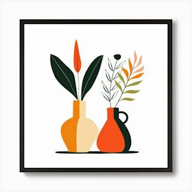 Vases With Flowers 6 Art Print