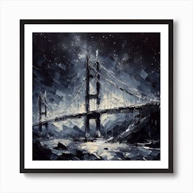 Shanghai Bridge Art Print