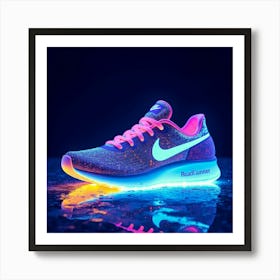 Glow In The Dark 6 Art Print