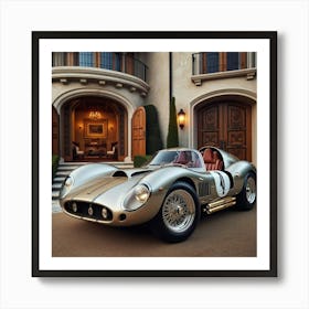 Classic Sports Car 1 Art Print