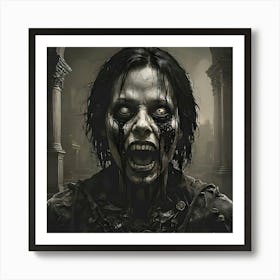 A horror deadly poster Art Print