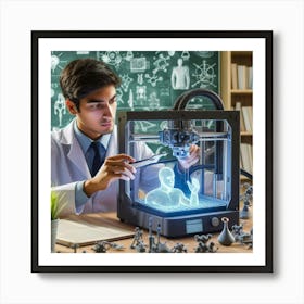 3d Printing Technology Art Print