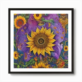 Sunflowers 7 Art Print