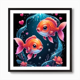 Goldfish Art Print