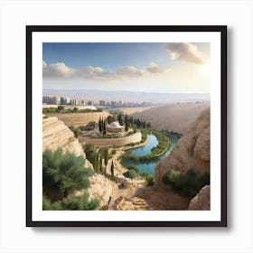 Israel'S New City Art Print