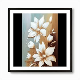 Flowers Painting Art Print