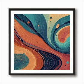 Abstract Painting 1159 Poster